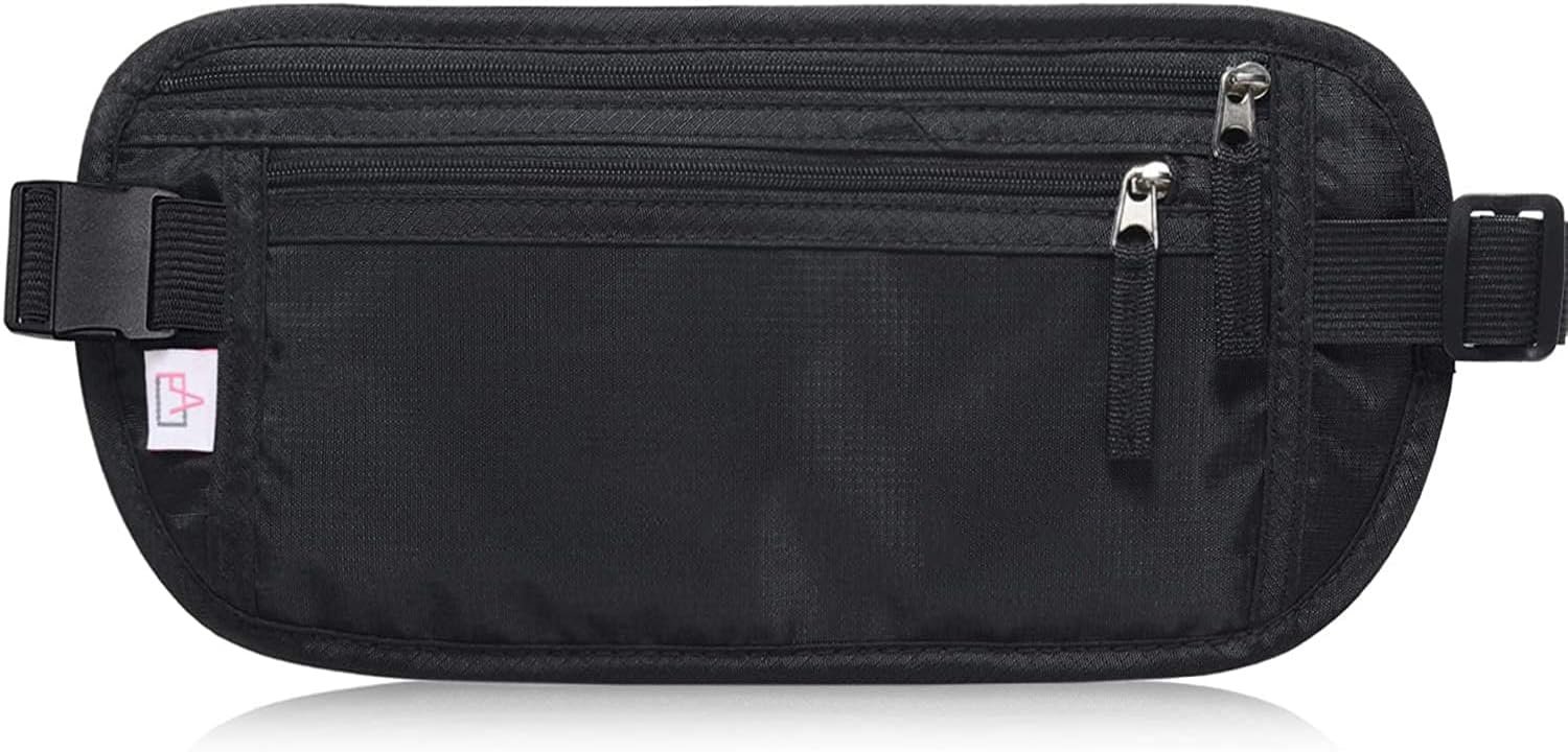 Passport Holder - Money Belt Secure Hidden Travel Wallet Undercover Fanny Pack with RFID Blocking - Image 3