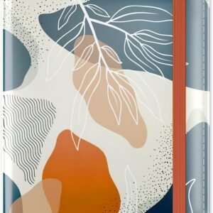 Passport Holder for Travel Essentials, Passport Wallet Cover Case for Travel Must Haves Accessories, Passport Book Holders for Women and Men, White Leaves