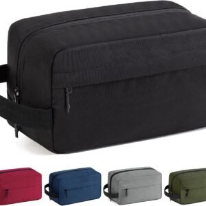Vorspack Travel Toiletry Bag for Men - Hanging Toiletries Bag Water Resistant Dopp Kit Travel Bag for Toiletries Accessories
