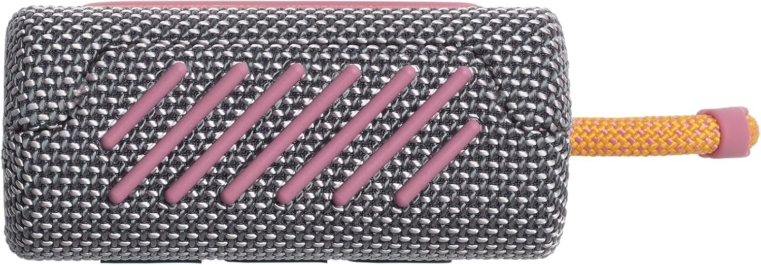 JBL Go 3 - Portable Mini Bluetooth Speaker, big audio and punchy bass, IP67 waterproof and dustproof, 5 hours of playtime, speaker for home, outdoor and travel (Grey) - Image 9