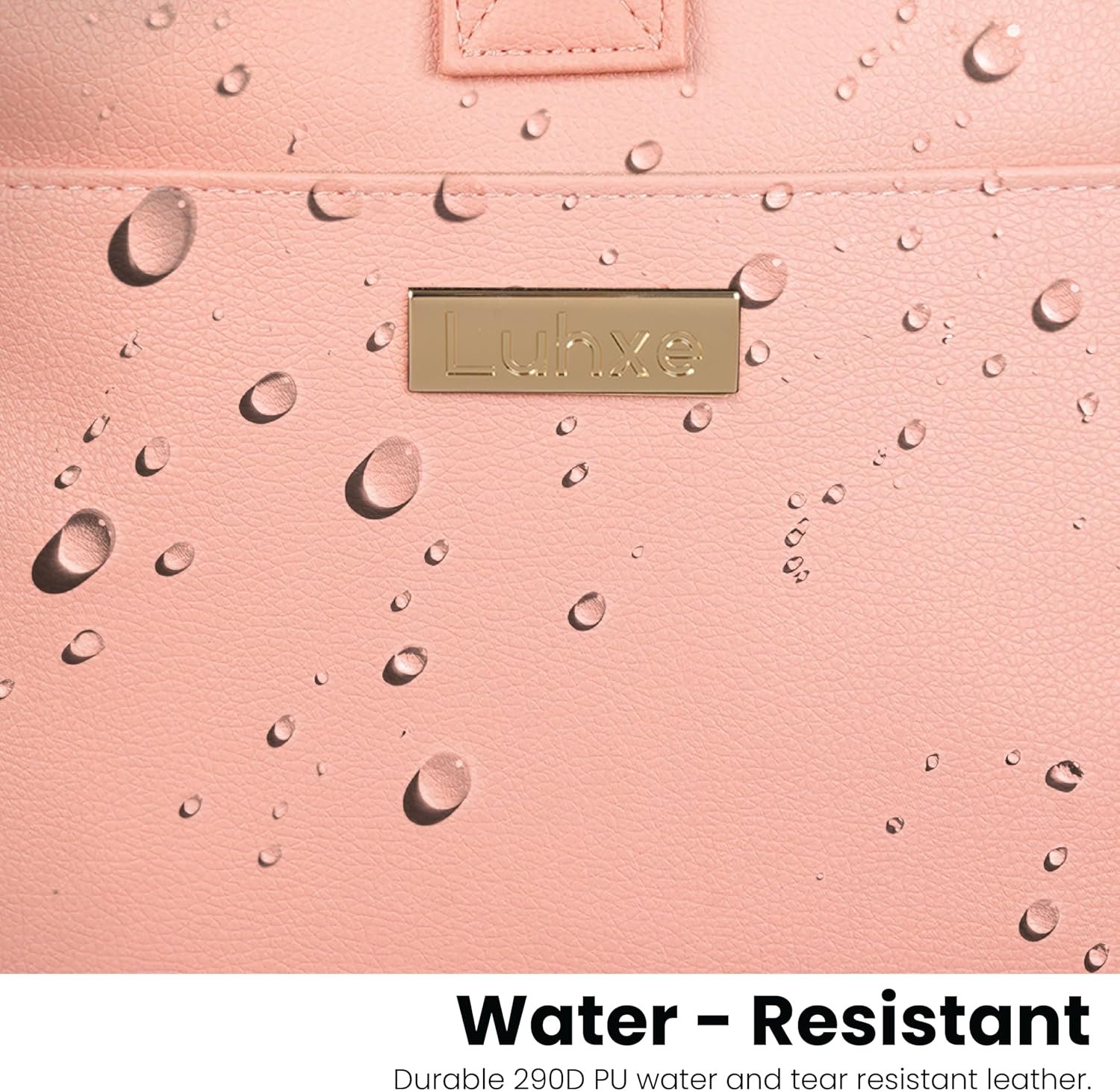 Luhxe Travel Convertible Carry On Garment Bag with Shoe Pouch & Detachable Shoulder Strap - Rose - Image 7