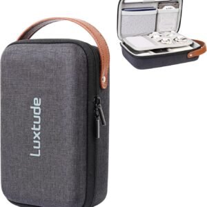 Luxtude Electronics Organizer Travel Case, Tech Organizers Travel Case, Hard Charger Organizers, Portable Cable Organizer, Travel Essentials for Charger/Mouse/Cash/Card/Pen, Tech Gifts